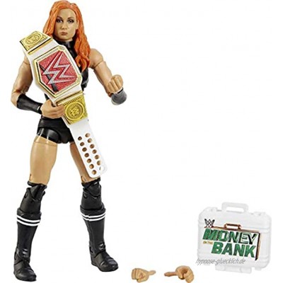WWE GVB78 Becky Lynch Elite Collection Action-Figur ca. 15cm groß beweglich zum Sammeln Geschenk für WWE-Fans ab 8 Jahren