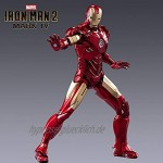 ZT 10. Jahrestag 17,8 cm Deluxe Sammler Iron Man MK4 Actionfiguren
