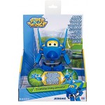Auldeytoys YW710230 Super Wings Transforming Jerome Spielzeugfigur blau