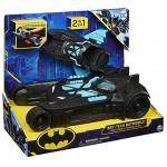 Batman 2-in-1-Fahrzeug Batmobil und Batboot in einem zur Verwendung mit den 10cm-Actionfiguren von Batman