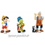 Bullyland 12399 Spielfigur Walt Disney Pinocchio ca. 6 cm ideal als Torten-Figur detailgetreu PVC-frei tolles Geschenk für Kinder zum fantasievollen Spielen