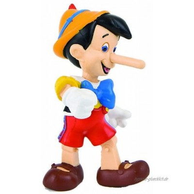 Bullyland 12399 Spielfigur Walt Disney Pinocchio ca. 6 cm ideal als Torten-Figur detailgetreu PVC-frei tolles Geschenk für Kinder zum fantasievollen Spielen