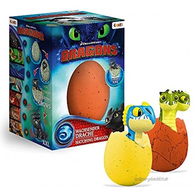 Craze Magic DreamWorks Growing Egg Dragons Überraschungs Schlüpf Ei 13328 Bunt XXL