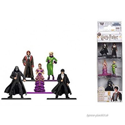 Dickie Toys 253180003 5-Pack Die-Cast Nano Set Figuren Harry Potter Sammelfiguren Mehrfarbig