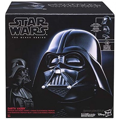 Hasbro Star Wars E0328EU4 Star Wars The Black Series Replica Darth Vader Helm Grau ab 14 Jahre