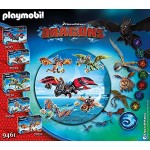 PLAYMOBIL DreamWorks Dragons 9461 Dragon Racing: Grobian mit Schafschleuder ab 4 Jahren