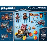 PLAYMOBIL Novelmore 70394 Lavabombarde Für Kinder von 4-10 Jahren