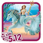 SCHLEICH 70594 Meerjungfrau-Eyela auf Unterwasserpferd bayala