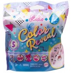 Barbie GTT11 Color Reveal Tiere Mono Mix Sortiment mit 5 Überraschungen Geschenk für Kinder ab 3Jahren