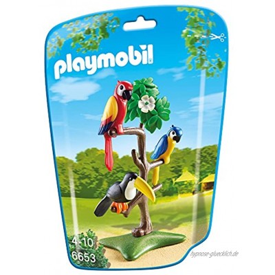 Playmobil 6653 Papageien und Tukan im Baum