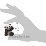 Schleich 14734 Panda Junges spielend Tier Spielfigur schwarz weiß