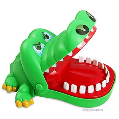 Sipobuy Crocodile Toy Classic Mund Zahnarzt Biss Finger Familie Spiel Kinder Kinder Action Geschicklichkeit Spiel Spielzeug
