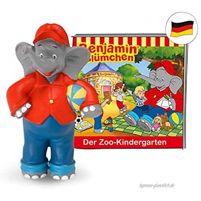tonies Hörfiguren für Toniebox: Benjamin BLÜMCHEN Hörspiel Figur Der Zoo-Kindergarten ca. 43 Min. ab 3 Jahre DEUTSCH