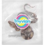 Toyvian Realistische Schlange Spielzeug Gummi Schlange Figur Streich Spielzeug für Kinder Lernspielzeug