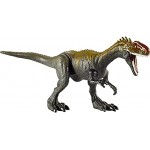 Jurassic World GVG51 Dino Rivals Dino-Angriff Monolophosaurus Dinosaurier-Actionfigur bewegliche Arme und Beine toll als Geschenk für Kinder ab 4Jahren