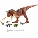 Jurassic World HBY86 Riesendino Carnotaurus Toro-Dinosaurier-Actionfigur ab 4 Jahren