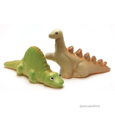 Marzipan Dinosaurier grün + grau 2 x 60 g