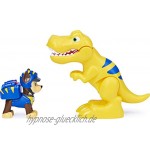 PAW Patrol Dino Rescue Chase und Dinosaurier Actionfiguren-Set für Kinder ab 3 Jahren