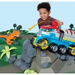 PAW Patrol Dino Rescue Dino Patroller motorisiertes Teamfahrzeug mit exklusiver Chase und T-Rex Figuren