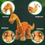 STAY GENT Dinosaurier Spielzeug für Jungs 3 Packungen STEM Gebäude Spielzeug mit Elektrobohrer DIY Pädagogisches Geschenke Einstellen für Kinder Gealtert 3-7