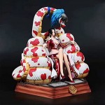 31cm Einteiler Boa Hancock Sitzhaltung Salome Weiblicher Kaiser PVC Für Anime Fans Sammlung Hochwertige Version Hübsches Mädchen Anime Charakter HandgemachtDesktop Ornamente
