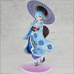 Akazan 1 8 Zero-Starting Life In Another World Kimono Rem Rem Ukiyo-e Kimono 22cm Limited Edition Posture Actionfiguren Weibliche Anime-Spielesammlung