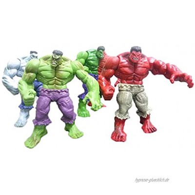 DYB Figurenspielwaren Avengers Toys 54 Teile Set The Avenge 2 Compound rot grau grün PVC Action Figure Modell Spielzeug Charakter Kinderspielzeug Geschenke Marvel Spielzeug
