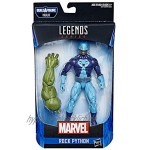 Marvel Legends Series Rock Python 6 Collectible Action Figure Toy for Ages 6 & Up with Build-A-Figurepiece