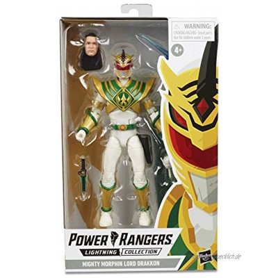 Power Rangers Lightning Collection 6” Mighty Morphin Lord Drakkon ActionFigure