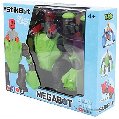 Zing StikBot MegaBot Knockout Mehrfarbig