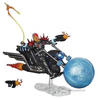 Hasbro E8599 Marvel Legends Series 15 cm große Cosmic Ghost Rider Action-Figur Premium Design enthält Fahrzeug und Accessoires