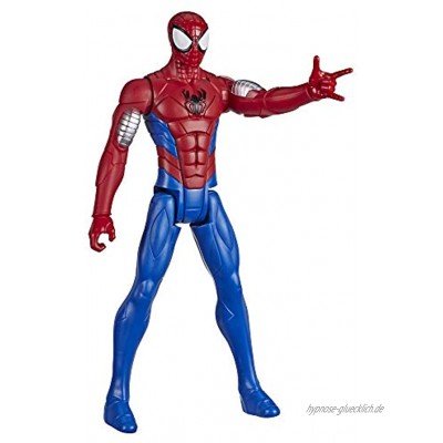 Hasbro Marvel Spider-Man: Titan Hero Serie Armored Spider-Man 30 cm große Superhelden Action-Figur