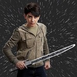 Hasbro Star Wars Mandalorianer Dunkelschwert Lichtschwert Spielzeug mit elektronischen Lichtern und Sounds Star Wars: The Clone Wars für Kids ab 5
