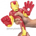 Heroes of Goo Jit Zu super stretchy Action-Figur mit einzigartigen Füllungen lizenzierte Marvel-Edition: Iron Man