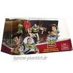 Jakks 71579 Disney Toy Story 5er Pack Figuren Set Woody Buzz Lightyear Jessie Rex und Aliens