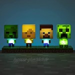Paladone PP6594MCF Products Minecraft 3D Icon Light Steve Lamps Lights