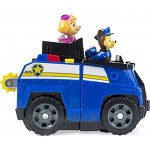 PAW Patrol Chases 2 in 1 Split Second Polizeiwagen mit 2 Figuren