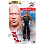 WWE GTG72 The Rock Action Figur Top Picks 15 cm ab 6 Jahren