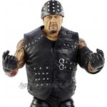 WWE GVB77 Undertaker Elite Collection Action-Figur ca. 15cm groß beweglich zum Sammeln Geschenk für WWE-Fans ab 8 Jahren