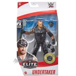 WWE GVB77 Undertaker Elite Collection Action-Figur ca. 15cm groß beweglich zum Sammeln Geschenk für WWE-Fans ab 8 Jahren
