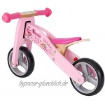 BIKESTAR Mini Kinder Laufrad Holz Lauflernrad mit DREI Rädern für Jungen und Mädchen ab 1 – 1,5 Jahre | 2 in 1 Kinderlaufrad | Risikofrei Testen