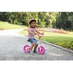Chicco Pink Comet Laufrad für Kinder 2-5 Jahre Kinder Laufrad fürs Gleichgewicht mit höhenverstellbarem Sattel und Lenker max. 25 kg Weiß Pink Spielzeug für Kinder 2-5 Jahre