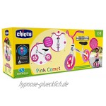 Chicco Pink Comet Laufrad für Kinder 2-5 Jahre Kinder Laufrad fürs Gleichgewicht mit höhenverstellbarem Sattel und Lenker max. 25 kg Weiß Pink Spielzeug für Kinder 2-5 Jahre