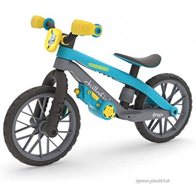 Chillafish BMXie Moto Multi-Play-Laufrad mit echten VROOM VROOM-Sounds und abnehmbarem Spielmotor inklusive kindersicherem Schraubenzieher und Schrauben verstellbarem Sitz für 2-5 Jahre Blau