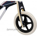 Coemo Laufrad ,,Tom' aus hochwertigem bemaltem Holz mit höhenverstellbarem Sitz Robustes Lauflernrad mit pannensicheren Reifen für Kinder ab 2 Jahren