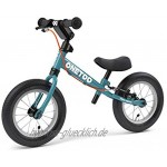 Yedoo OneToo Laufrad für Kinder ab 1,5 Jahren ab 85 cm Körperhöhe mit Luftreifen 12 12 für Mädchen und Jungen Höhenverstellbar mit Bremse und Reflexelementen Zertifiziert