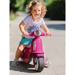 BIG 800056376 Classic-Scooter Girlie Kinderfahrzeug rosa