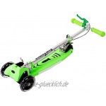FunTomia Mini-Scooter Kinder Roller Tretroller Kickscooter mit LED Rädern und Sound Miniroller Cityroller
