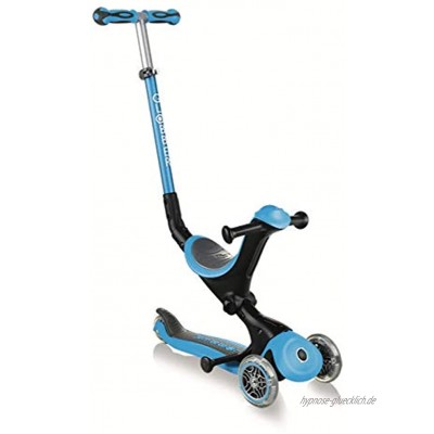 GLOBBER Scooter mit 3 Rädern Modell Go Up Deluxe Sky Blue