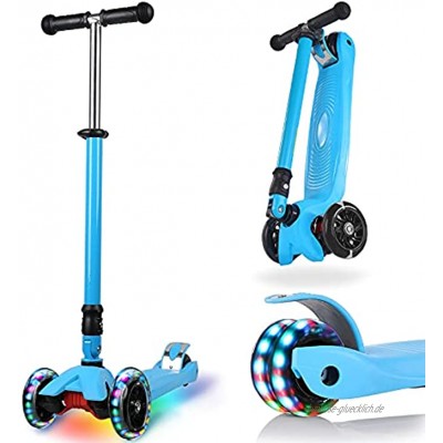 IMMEK Dreiradroller für kleine Kinder Blau